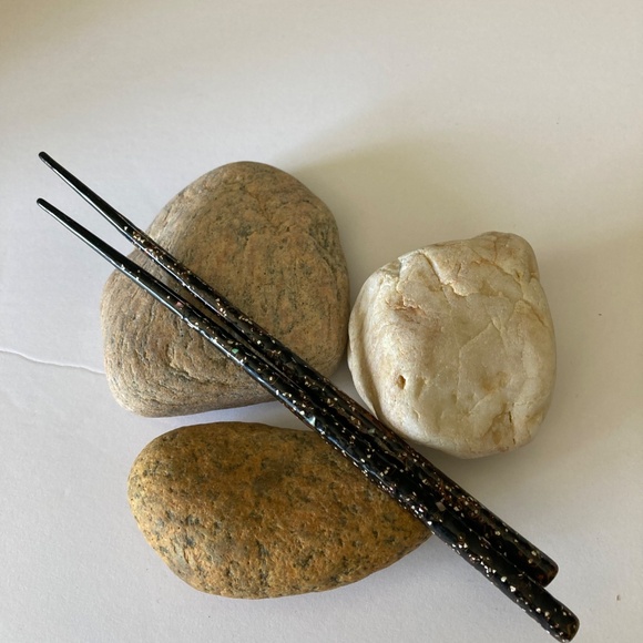 Chopsticks Mother-of-Pearl Chip Asian 1964-65 World’s Fair Memorabilia - Picture 3 of 8